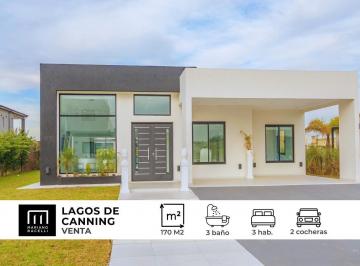 Casa · 170m² · 4 Ambientes · 2 Cocheras · Casa en Venta Lagos de Canning, Canning.