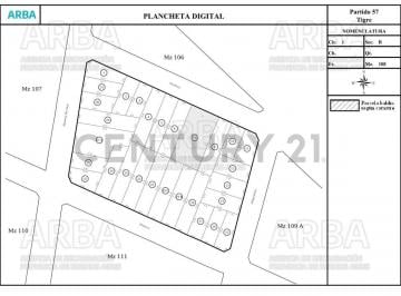 Terreno · 100m² · Lote en Tigre Centro - Apto Edificio