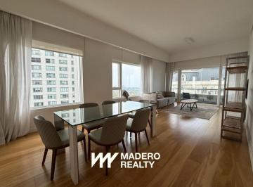 LIVING COMEDOR · Alquiler de Departamento 3 Ambientes en Puerto Madero