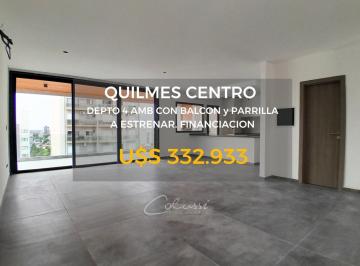 Departamento · 130m² · 2 Ambientes · Departamento en Quilmes Centro 4 Amb con Balcon Terraza y Parrilla