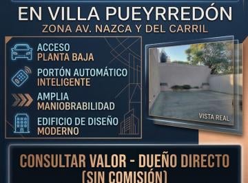 Garage , Zona Portuaria · Oportunidad de Inversión. Cochera en Villa Pueyrredón