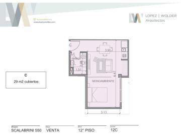Departamento , Villa Crespo · Monoambiente a Estrenar en El Corazón de Villa Crespo
