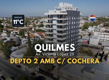 Departamento · 44m² · 2 Ambientes · 1 Cochera · Venta Departamento 2 Amb C/ Cochera en Quilmes