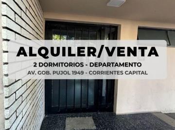 Departamento de 3 ambientes, Corrientes · Alquiler 2 Dorm. Zona Poncho Verde
