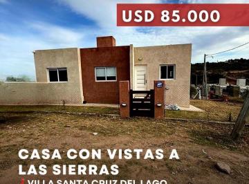 Casa · 152m² · 4 Ambientes · Venta Casa de 2 Dorm. y Piscina con Vista a Las Sierras – Villa Santa Cruz del Lago