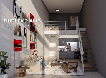 Departamento · 43m² · 2 Ambientes · 2 Amb Duplex a Estrenar C/balcon. Monte Castro