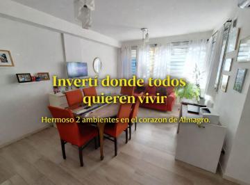 Departamento · 40m² · 2 Ambientes · Departamento 2 Ambientes Venta Almagro Fte
