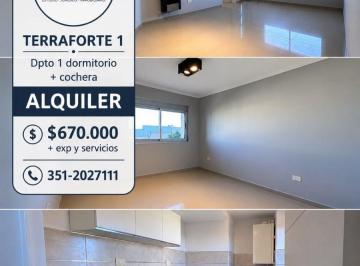 Departamento de 3 ambientes, Córdoba · Terraforte 1 Depto y Cochera