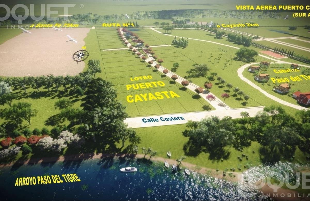 Loteo Puerto Cayasta, Cayastá, Santa Fe