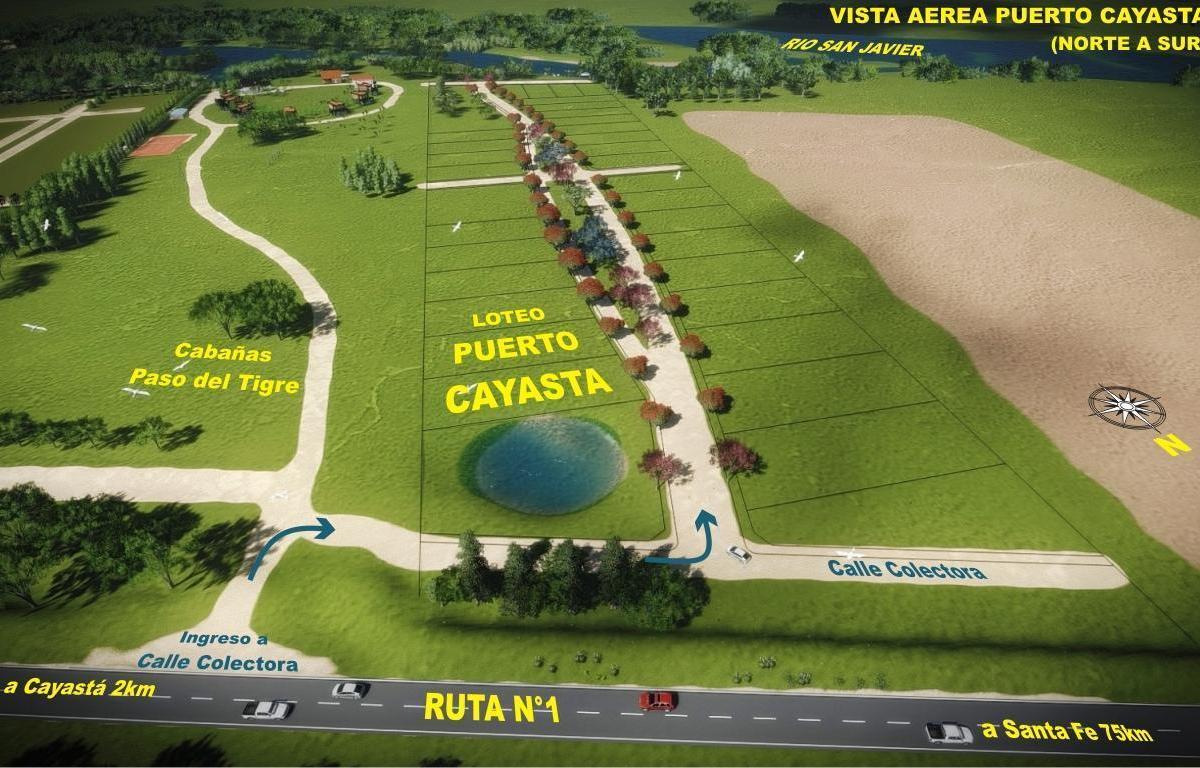 Loteo Puerto Cayasta, Cayastá, Santa Fe