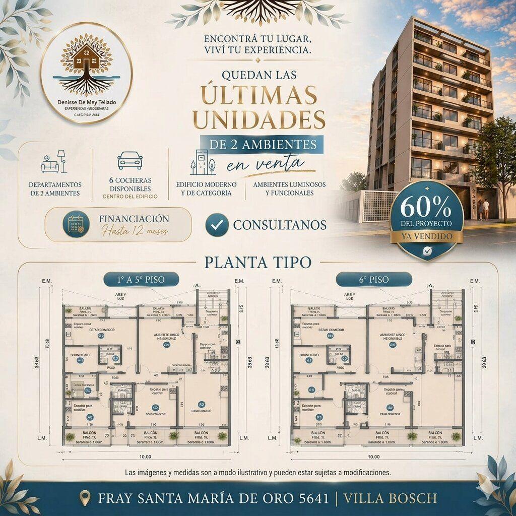 Fray Santa Maria de Oro 5641. Entre Pres. Arturo Umberto Illia y Guemes