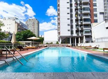 Departamento de 3 ambientes, Palermo · Hermoso 3 Amb Amoblado C/ Cochera Fija, en Torre Palcos de Palermo, con Amenities