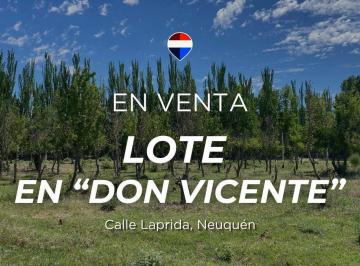 Terreno · 200m² · Lote Don Vicente en Venta en Neuquén