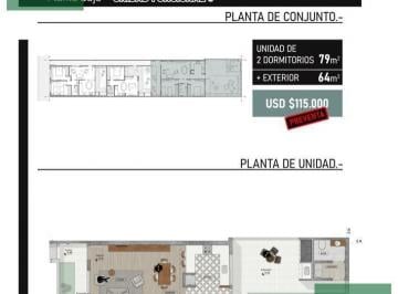 PH · 79m² · 2 Dormitorios · PH en La Plata