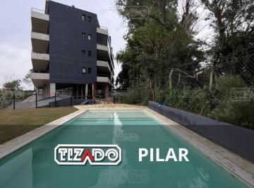 Departamento · 41m² · 1 Ambiente · 1 Cochera · Monoambiente en Venta. Departamento 1 Ambiente Balcón y Parrilla. La Lonja. Pilar