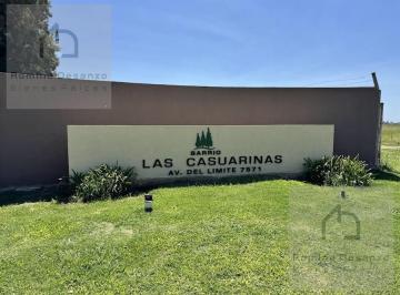 Terreno · 459m² · Terreno en Venta en Las Casuarinas, Ibarlucea