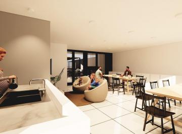 Departamento · 34m² · 2 Ambientes · Departamento un Dormitorio con Balcón en Zona Río. Permuta. Rosario. Apto Mascotas