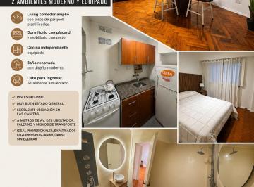 Departamento de 2 ambientes, Palermo · Alquiler Amoblado 2 Ambientes Moderno y Equipado