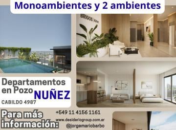 Departamento · 58m² · 2 Ambientes · Departamento - Nuñez