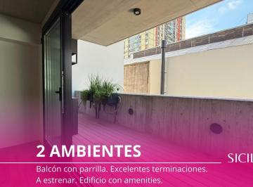 Departamento · 48m² · 2 Ambientes · Venta - Departamento - 2 Ambientes - Caballito - Balcón con Parrilla