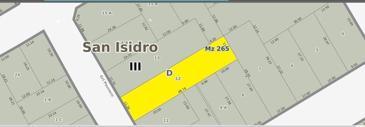 Paunero al 1900, Martínez, San Isidro