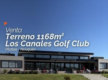 Terreno · 1168m² · Venta - Terreno 1168 m² - Los Canales de Plottier Golf Club
