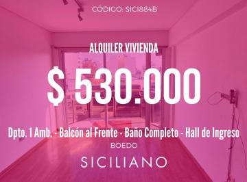Departamento · 38m² · 1 Ambiente · Departamento en Boedo