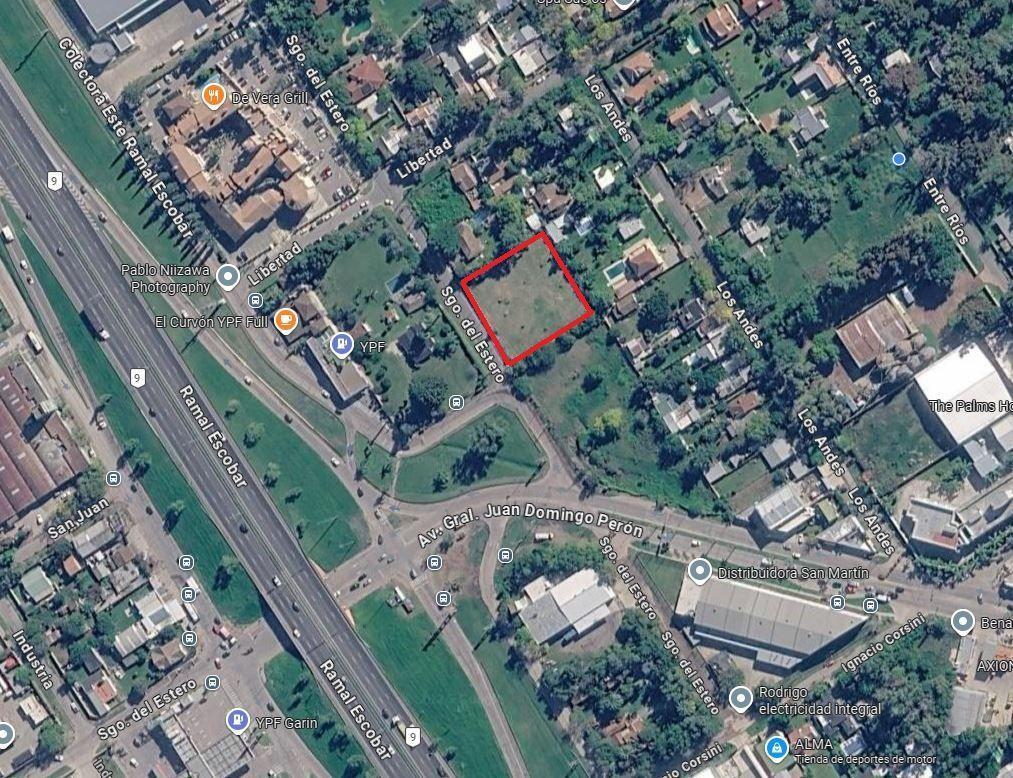 SANTIAGO DEL ESTERO . Entre Libertad y Colectora Ramal Escobar, Benavidez, Tigre