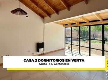 Casa · 90m² · 3 Ambientes · Casa 2 Dorm. en Venta B° Costa Río