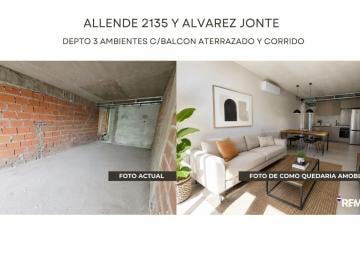 Departamento · 68m² · 3 Ambientes · 3 Amb C/bcon Aterrazado. Oct 2026. Financiacion