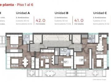 Departamento · 36m² · 2 Ambientes · Venta 2 Ambientes Villa Urquiza - Financiacion