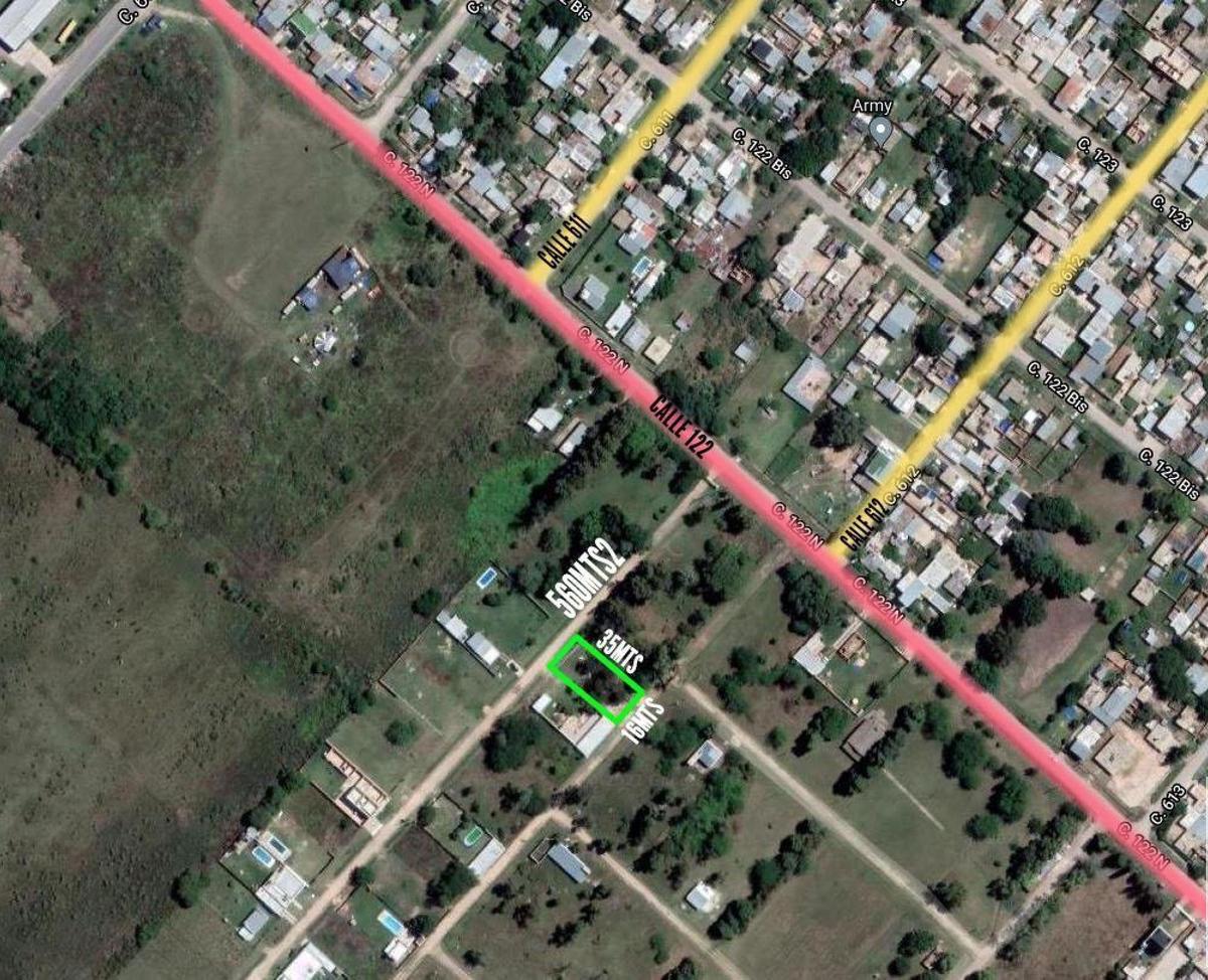 122 e/ 611 y 612, Villa Elvira, La Plata