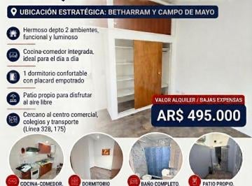 Departamento · 2 Ambientes · Departamento en Villa Bosch