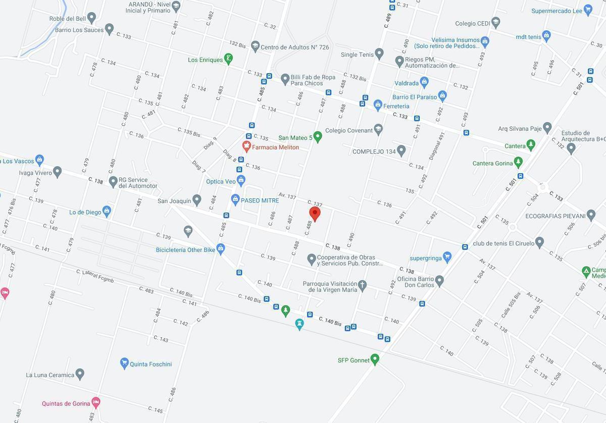 Quintas de Márquez - 488 e/ 137 y 138, Gorina, La Plata