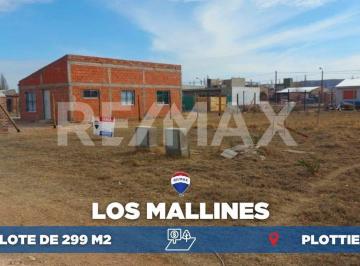 Terreno · 299m² · Venta Lote Los Mallines 299 m² en Plottier