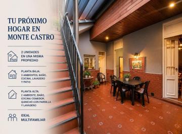 PH · 66m² · 4 Ambientes · Venta PH 6 Ambientes Monte Castro Multi Familiar