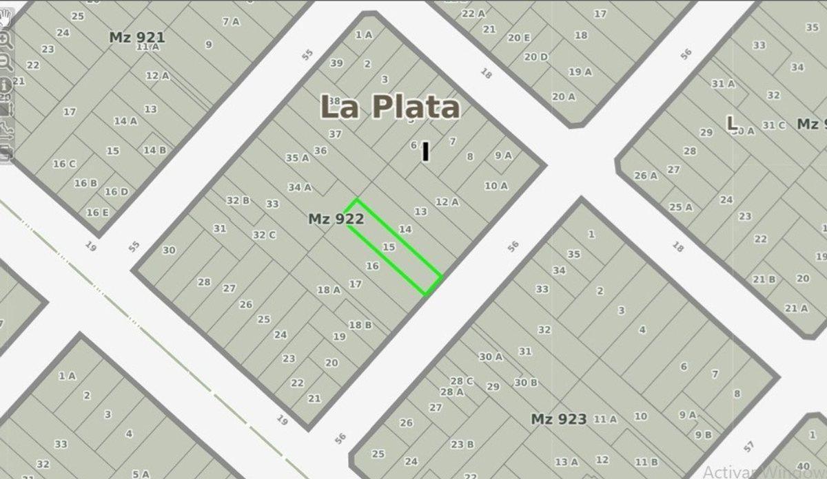 56 E/ 18 y 19 1100,  La Plata, La Plata