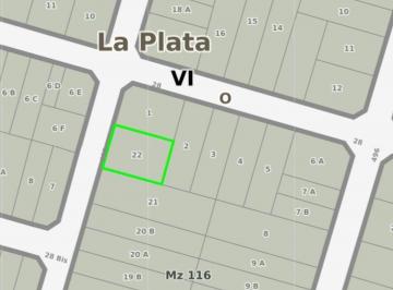 Terreno · 468m² · Lote en Venta Gonnet Ideal Desarrollador
