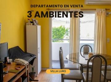 Departamento · 52m² · 3 Ambientes · Venta Departamento 3 Ambientes Apto Crédito