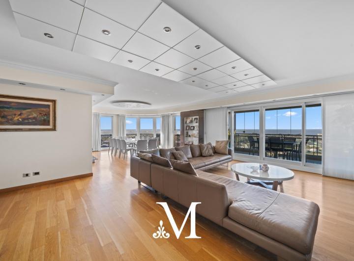 Departamento Esquinero de 6 Ambientes Chateau Libertador con 2 Cocheras, Amenities y Seguridad