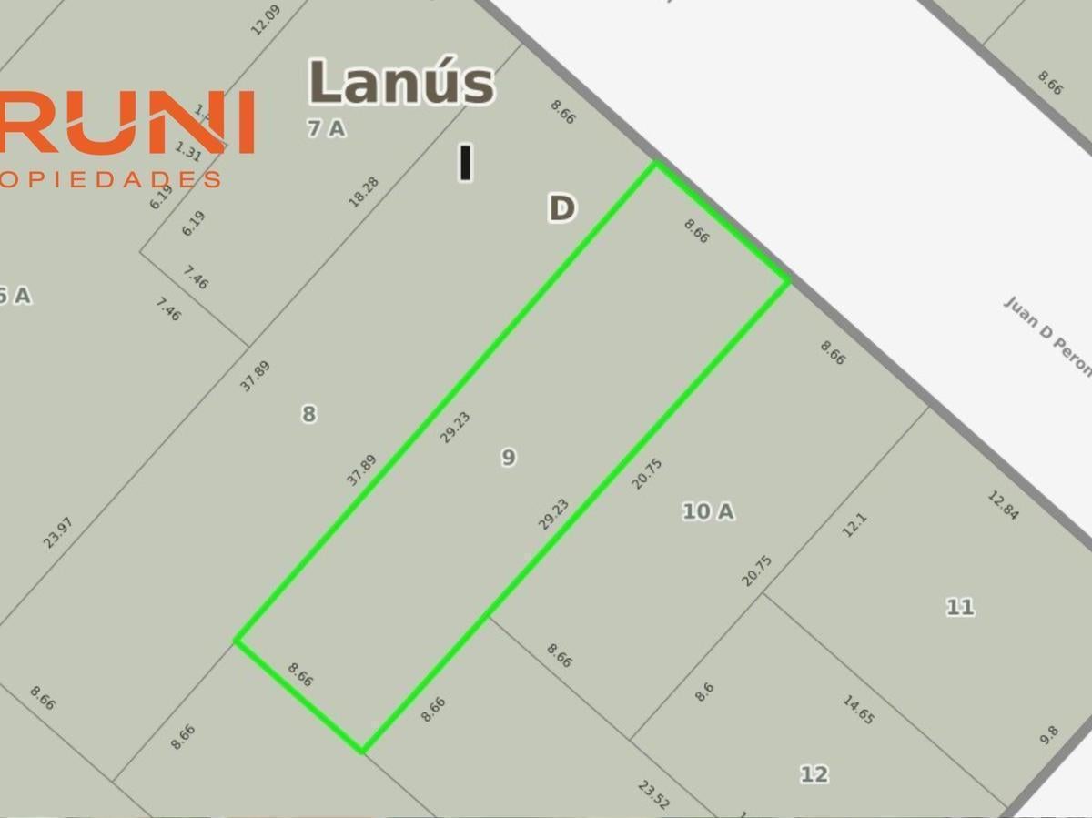 Av. Tte. Gral. Juan Domingo Perón al 800, Gerli, Lanús