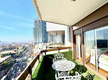 Departamento de 3 ambientes, Núñez · Vista Panoramica Inigualable Al Rio y La Ciudad - Piso Alto, Cochera y Baulera.