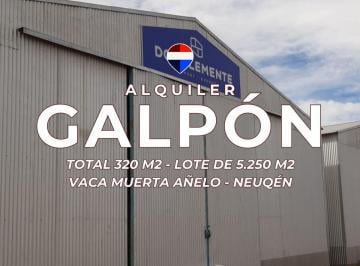 Bodega-Galpón · 320m² · Alquiler Galpon Vaca Muerta Añelo Neuquen