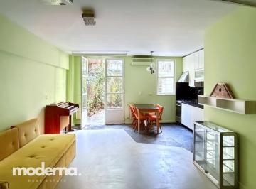 PH · 60m² · 2 Ambientes · Hermoso PH en Duplex con Jardín en Palermo Hollywood - Amueblado