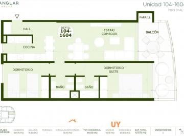 Foto1 · Apartamento de 2 Dorm. en Venta en Manglar Brava, Playa Brava Punta del Este