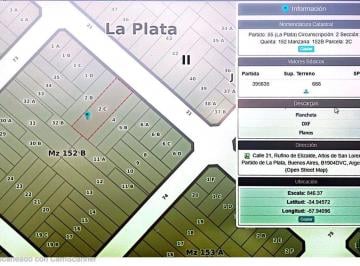 Terreno · 668m² · Lote con Construccion a Demoler.