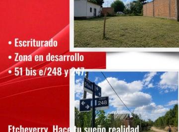 Terreno , La Plata · Terreno Etcheverry