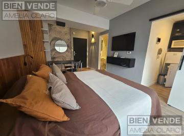 Departamento · 23m² · 1 Ambiente · Alquiler Monoambiente Amoblado | Reciclado a Nuevo | Apto Profesional | a m Av del Libertador