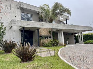 Casa · 287m² · 6 Ambientes · 2 Cocheras · Casa en Venta con Salida Al Lago, 5 Dorm en Barrio Las Tipas, Nordelta