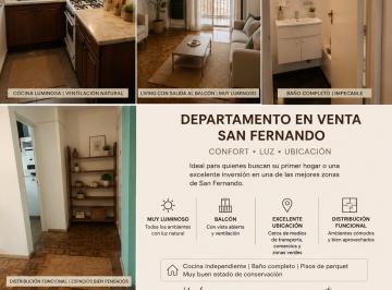 ambientes en san Fernando. Perón 426. Impecable . Listo para mudarse. Cañerías d · Venta 2 Ambientes San Fernando Dueño Directo